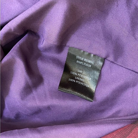 Hutch Kya Wrap Dress Long Sleeve in Purple Floral Chiffon Size Small - Picture 11 of 13